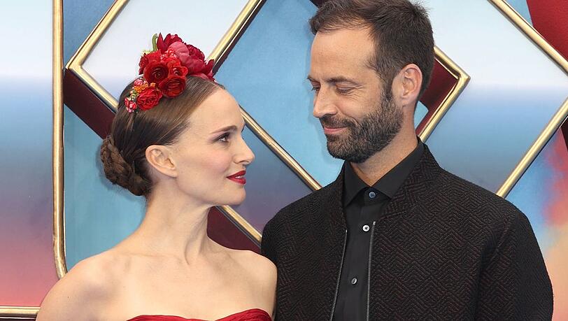 Natalie Portman und Benjamin Millepied bei der "Thor"-Premiere.