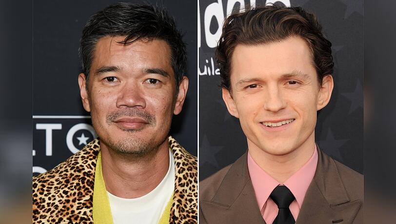 Destin Daniel Cretton (li.) hat Tom Holland gedankt.