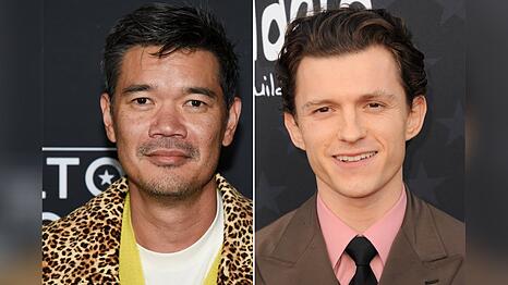Destin Daniel Cretton (li.) hat Tom Holland gedankt.