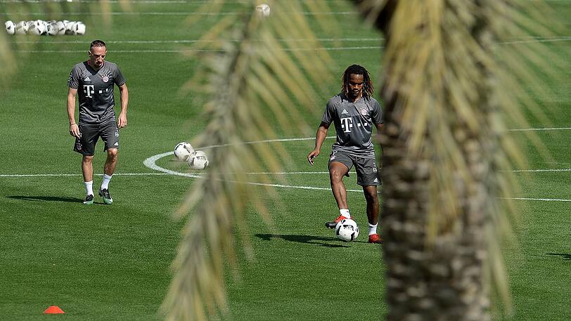 Aber Franck Ribéry hat dann doch noch Gesellschaft bekommen in Form von Renato Sanches.