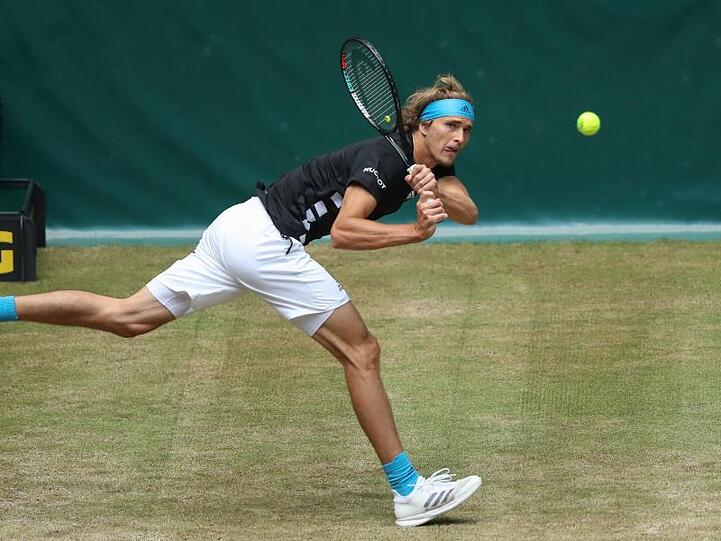 Verpasste in Halle das Halbfinale: Alexander Zverev.