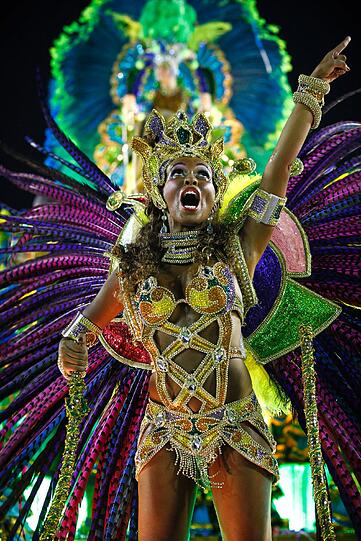 Samba in Rio 2012: Die Bilder vom Zuckerhut. Mit Fergie und Jennifer Lopez