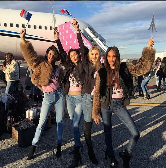 Am Mittwoch schweben sie über den Catwalk: Hier schon mal die besten Schnappschüsse der "Victoria's Secret"-Engel aus Paris.