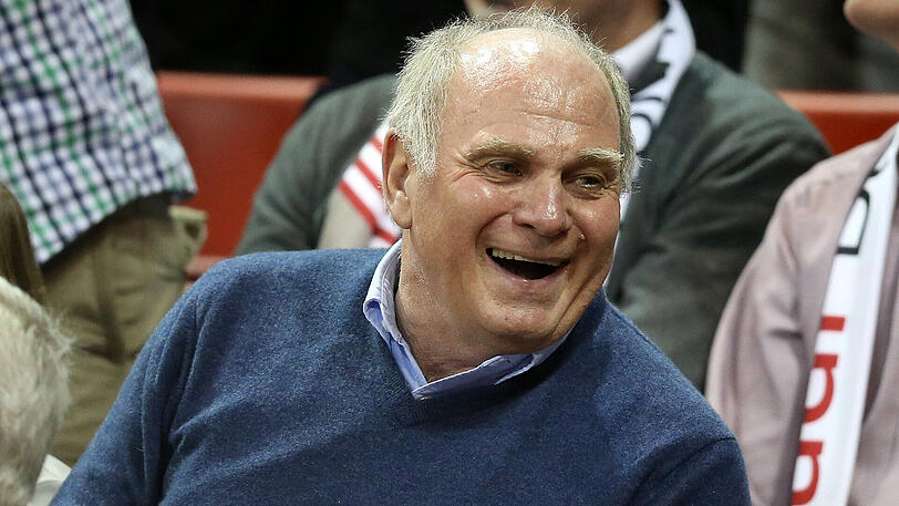 Hatte gut lachen: FCB-Präsident Uli Hoeneß.
