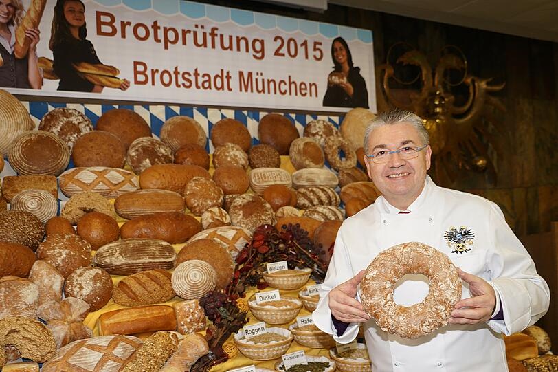 Heinz Hoffmann, Obermeister der Bäcker-Innung München und Landsberg