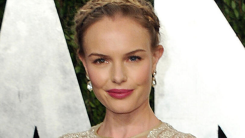 Kate Bosworth trägt ihr Haar kunstvoll geflochten