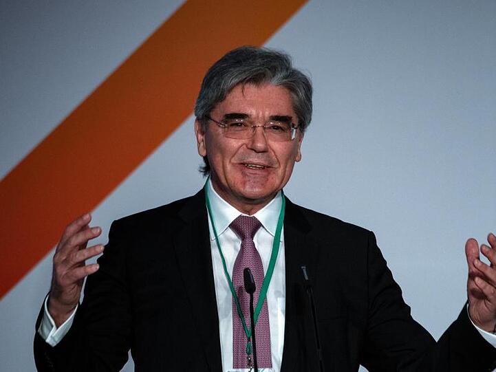 Siemens-Chef Joe Kaeser. Foto: Ralf Hirschberger/Archivbild