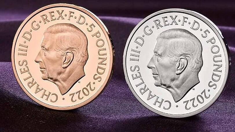 König Charles ist auf dem neuen britischen Geld abgebildet.