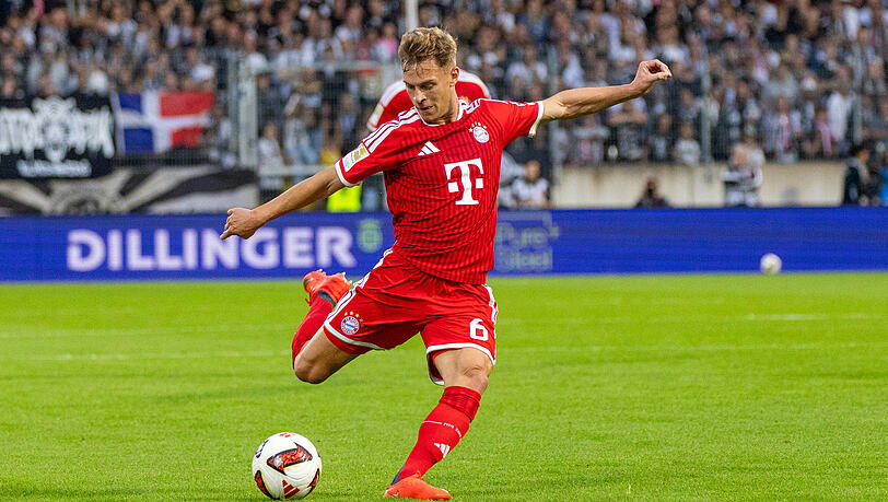 Bayerns Joshua Kimmich bleibt DFB-Kapitän. Bayerns Joshua Kimmich bleibt DFB-Kapitän.