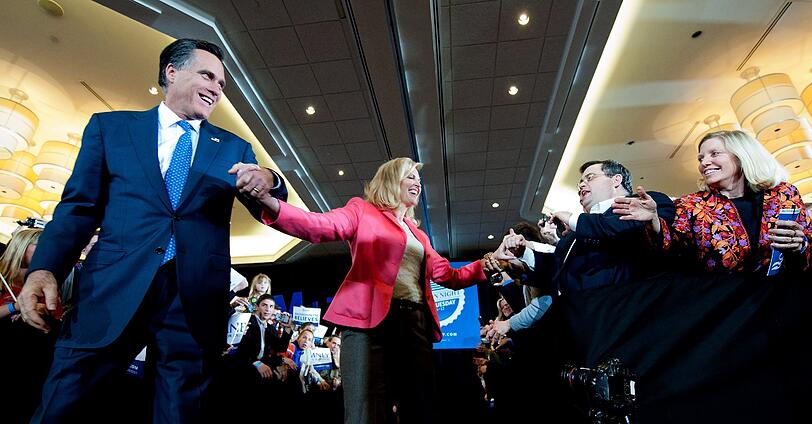 Der "Super Tuesday" in den USA - sehen Sie hier die Bilder der Wahlkampfschlacht der Republikaner...