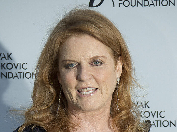 Sarah Ferguson bei dem "Novak Djokovic Foundation Dinner" in London