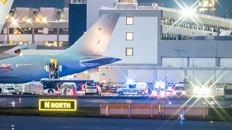Der Airbus A310 "Kurt Schumacher" hat am Wochenende Deutsche aus Wuhan zurück nach Frankfurt gebracht.
