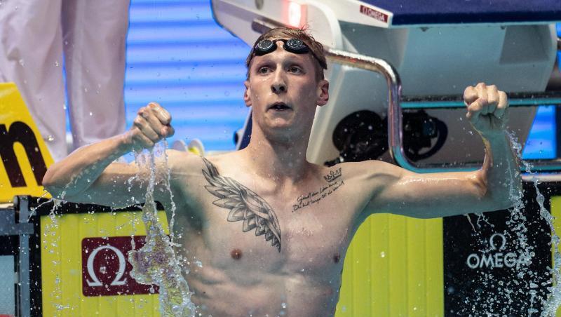 Florian Wellbrock wurde im vergangenen Jahr Weltmeister über 1500 Meter. Florian Wellbrock wurde im vergangenen Jahr Weltmeister über 1500 Meter.