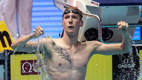Florian Wellbrock wurde im vergangenen Jahr Weltmeister über 1500 Meter.