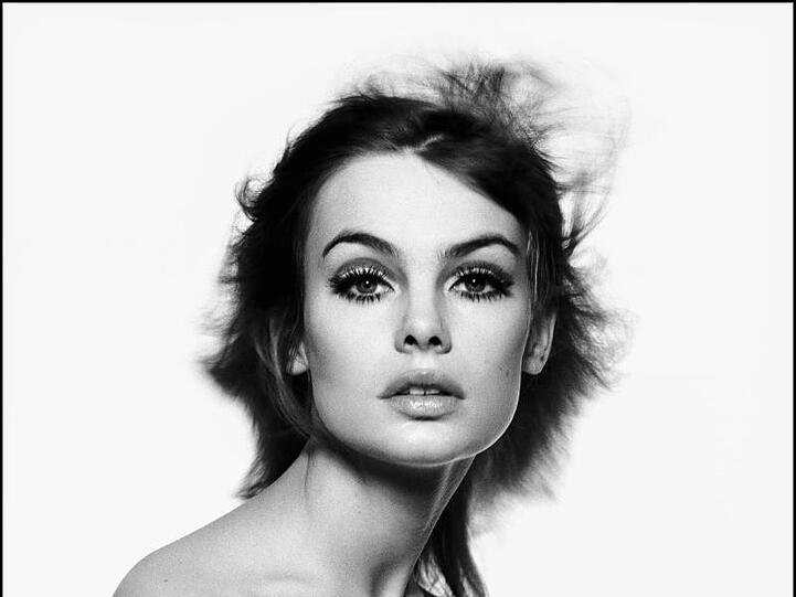 Mit dem Model Jean Shrimpton war David Bailey auch liiert (1965).