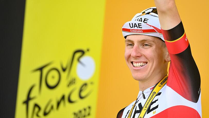 Die letzte Bergetappe der 109. Tour de France ist für Tadej Pogacar quasi die letzte Chance, Jonas Vingegaard zu attackieren.
