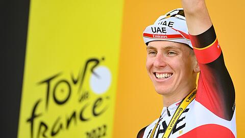 Die letzte Bergetappe der 109. Tour de France ist für Tadej Pogacar quasi die letzte Chance, Jonas Vingegaard zu attackieren.