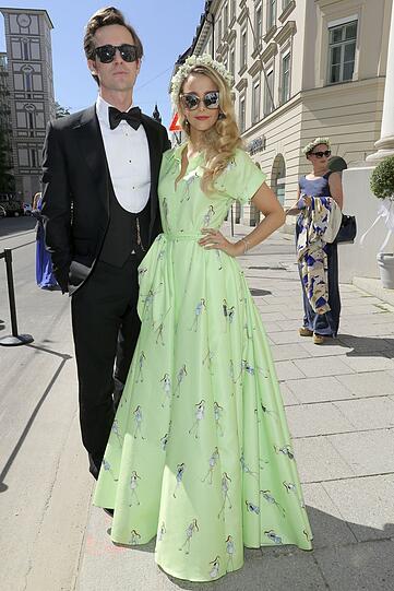 Sophie Hermann mit ihrem Freund John Hynes