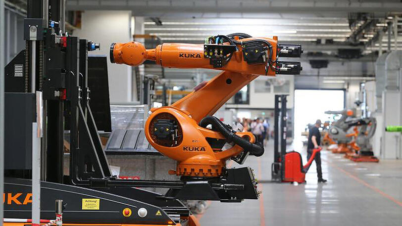 Zu den großen Deals 2017 zählte die milliardenschwere Übernahme des Roboterherstellers Kuka durch die chinesische Midea Group.
