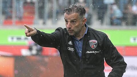 Will mit Ingolstadt in die 2. Liga zurück: FCI-Coach Tomas Oral.