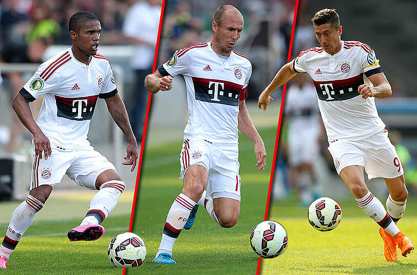 Bilden Costa, Robben und Lewandowski das Offensivtrio des FC Bayern?
