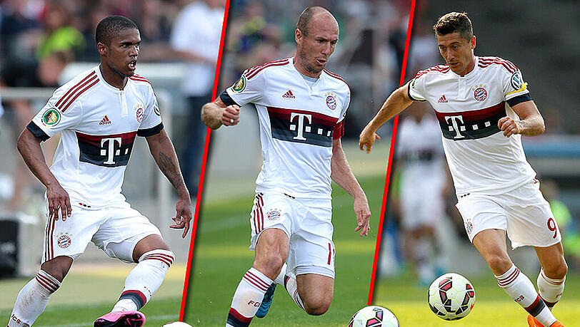 Bilden Costa, Robben und Lewandowski das Offensivtrio des FC Bayern? Bilden Costa, Robben und Lewandowski das Offensivtrio des FC Bayern?