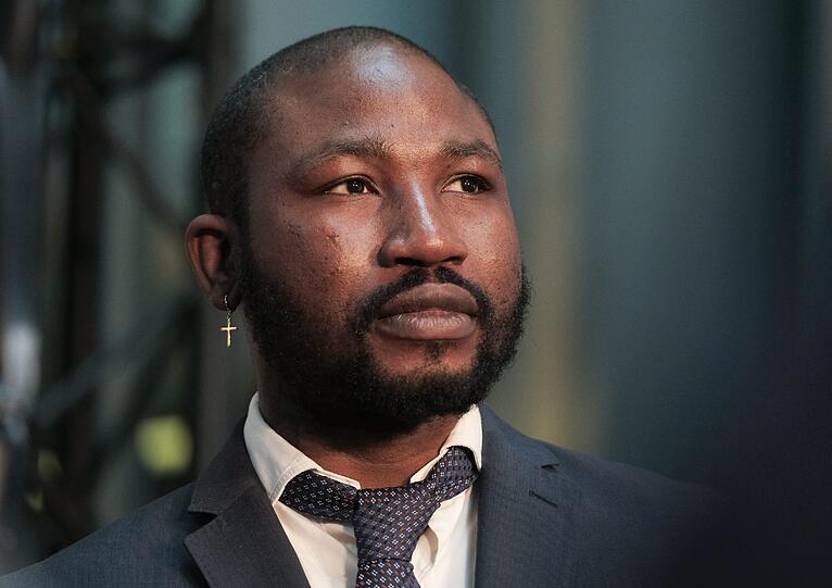 Der britische Cruisergewichtsboxer Ola Afolabi