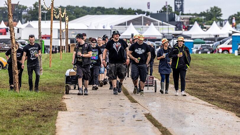 Die ersten Metal-Heads sind bereits in Wacken angekommen.