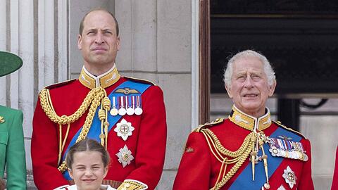 Prinz William und König Charles.