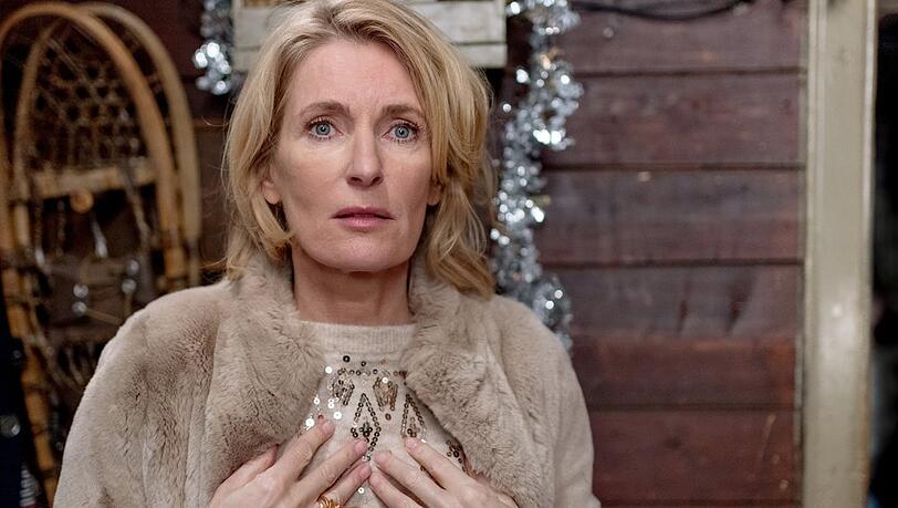 "Abenteuer Weihnachten - Familie kann nie groß genug sein": Andrea (Maria Furtwängler) hält die Streitereien der andern nicht mehr aus.