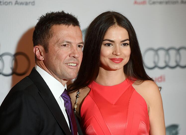 Lothar Matthäus mit Partnerin Anastasia Klimko
