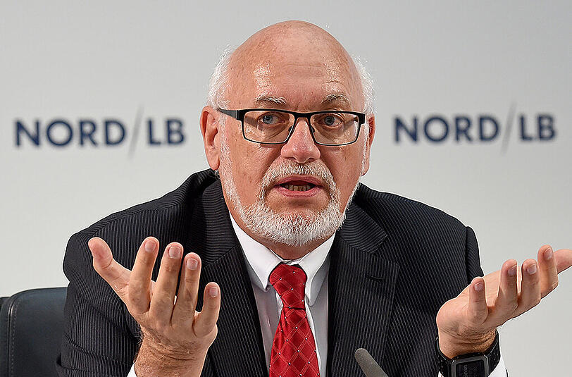 Gunter Dunkel, Vorstandsvorsitzender der Landesbank NordLB. Foto: Holger Hollemann