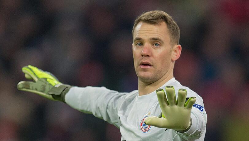 Alles im Griff: Manuel Neuer lobt das Bayern-Kollektiv. Alles im Griff: Manuel Neuer lobt das Bayern-Kollektiv.