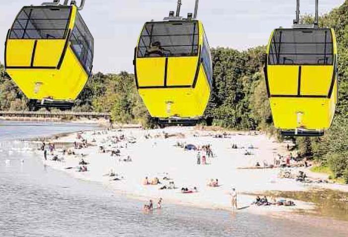 Die kühne Idee: Eine Gondelbahn soll von Thalkirchen über die Isar verlaufen.