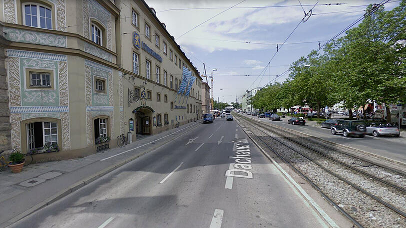 Der Münchner rannte vor einer anrollenden S-Bahn davon.