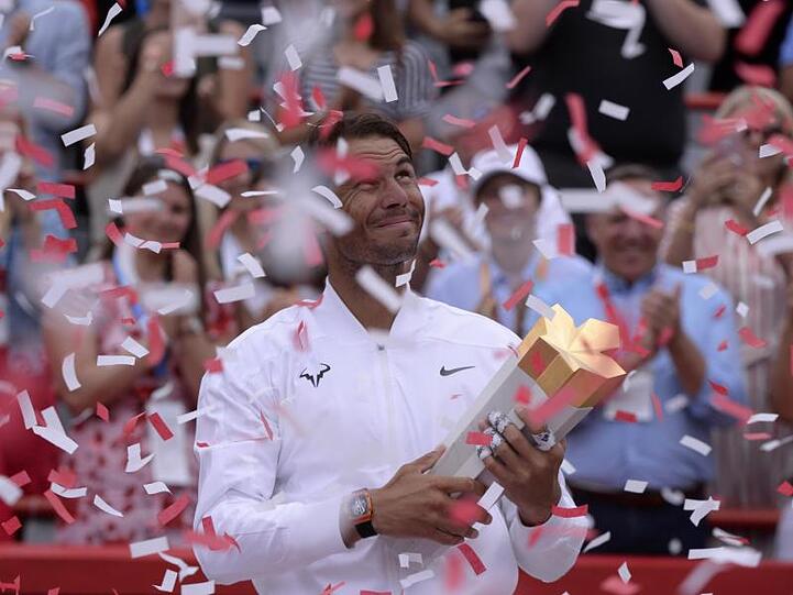 Rafael Nadal gewann bereits zum fünften Mal in Kanada.
