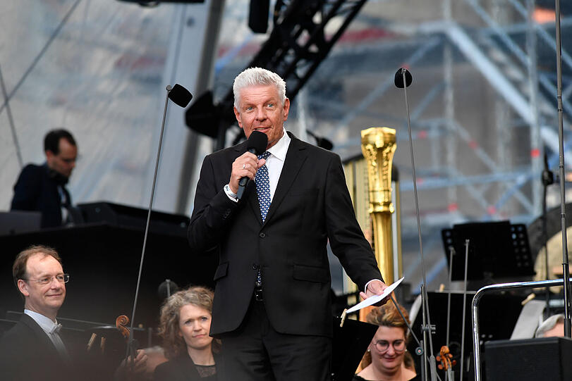 Dieter Reiter in seiner Begrüßung.