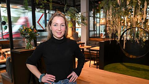 Franziska Martin in ihrem neuesten Cotidiano-Lokal.