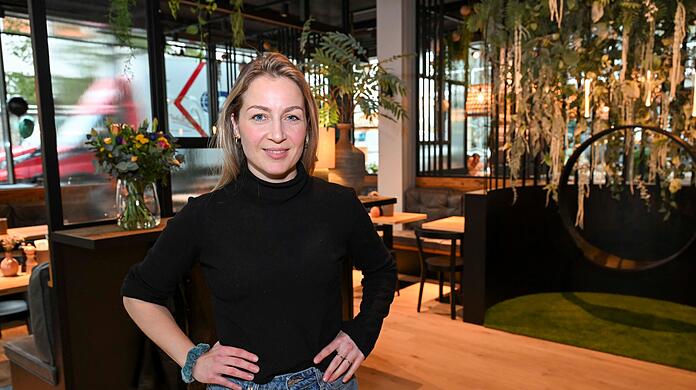 Franziska Martin in ihrem neuesten Cotidiano-Lokal.