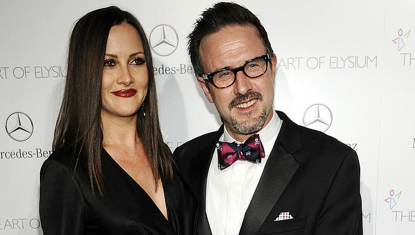 David Arquette mit seiner Verlobten Christina McLarty David Arquette mit seiner Verlobten Christina McLarty