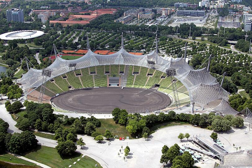 Bis 2004 spielte 1860 noch hier: im Münchner Olympiastadion.