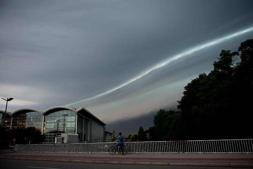 Schwere Unwetter über dem Norden Deutschlands