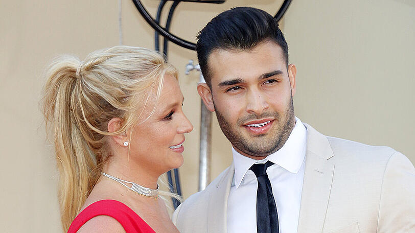 Ein schönes Paar: Britney Spears und Sam Asghari auf dem roten Teppich