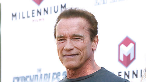 Arnold Schwarzenegger feiert mit seinem Esel Lulu Geburtstag.