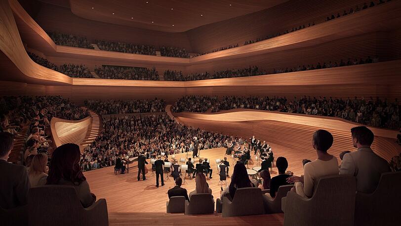 Der große Saal. Der große Saal.
