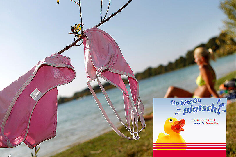 Damit man am Langwieder See gemütlich in der Sonne liegen kann, fährt ab Mittwoch wieder der MVG Badebus.