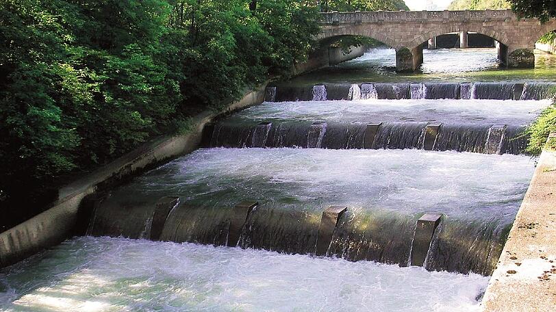 Das Praterkraftwerk befindet sich im Herzen Münchens unter der Isar - es versorgt 2.800 Haushalte