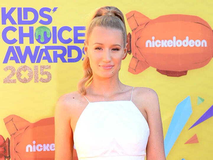 Iggy Azalea bei den "Kid's Choice Awards" in Inglewood, Kalifornien