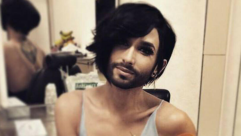 Kurz steht ihr gut: Conchita Wurst trägt jetzt Bob Kurz steht ihr gut: Conchita Wurst trägt jetzt Bob