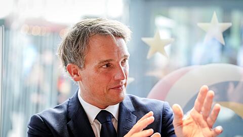 SAP-Chef Christian Klein und weitere Firmenvertreter waren zu Gast beim Digitalgipfel.